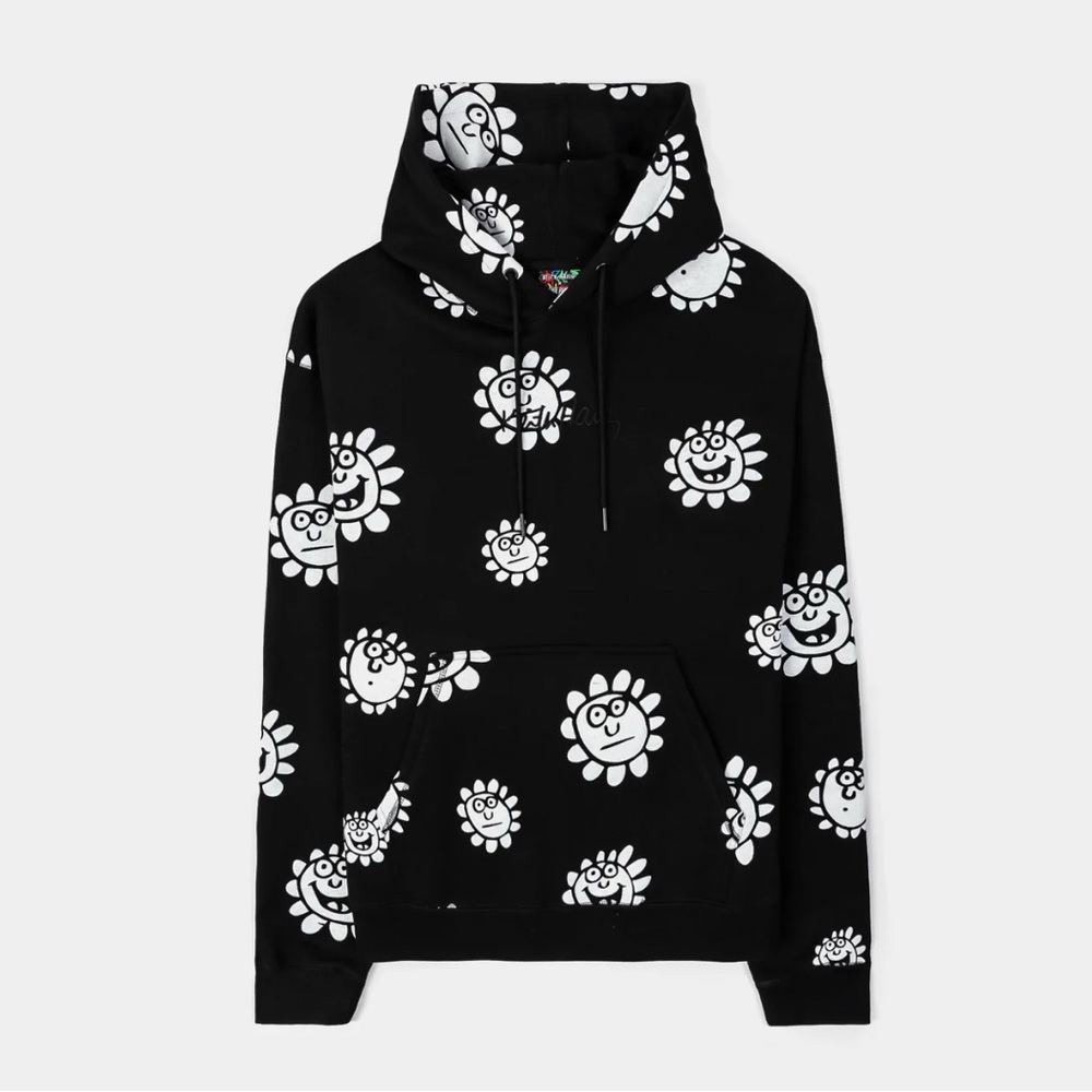Keith Haring flower hoodie